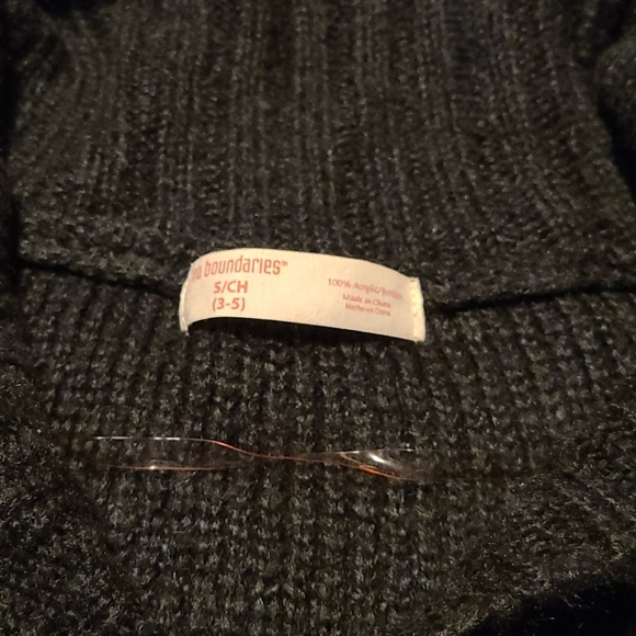 Black Sweater Dress - Picture 3 of 4